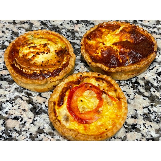 Quiches Variées - Lardons,...