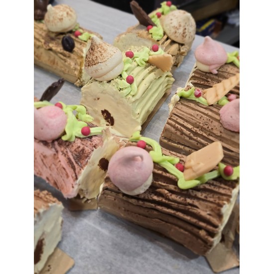 BÛCHE CRÈME AU BEURRE