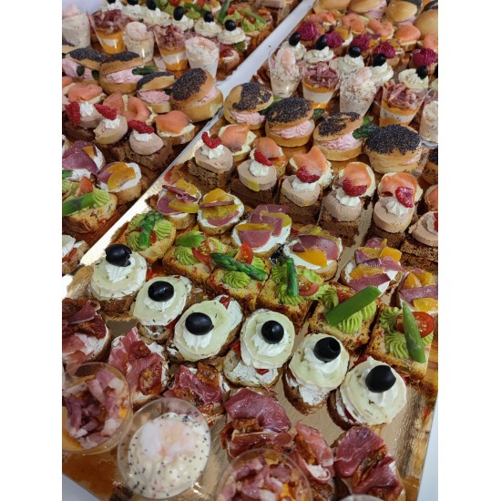 Canapés - Plateau de 24 Pièces
